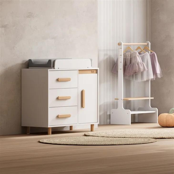 3 Drawer Dresser With Changing Tray factory