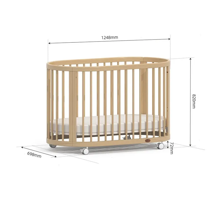 Oval Cot Bed high quality