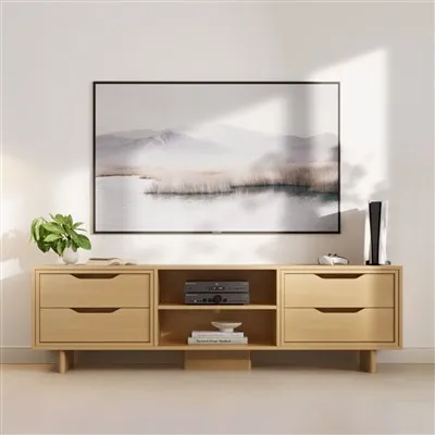 Niedriger TV-Schrank für das Wohnzimmer