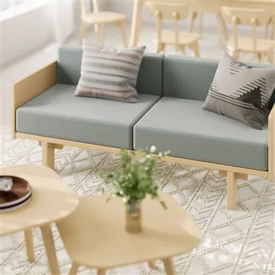 Holzsofa-Designs, 2-Sitzer